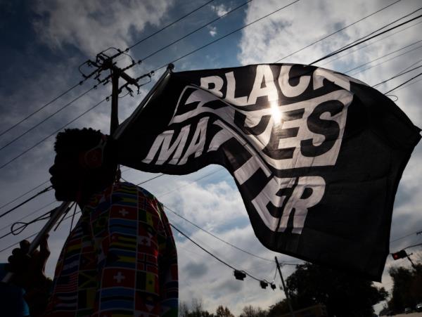 Black Lives Matter flag