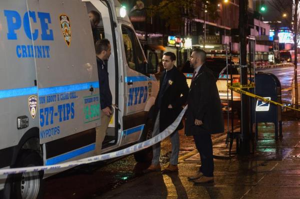 police on scene