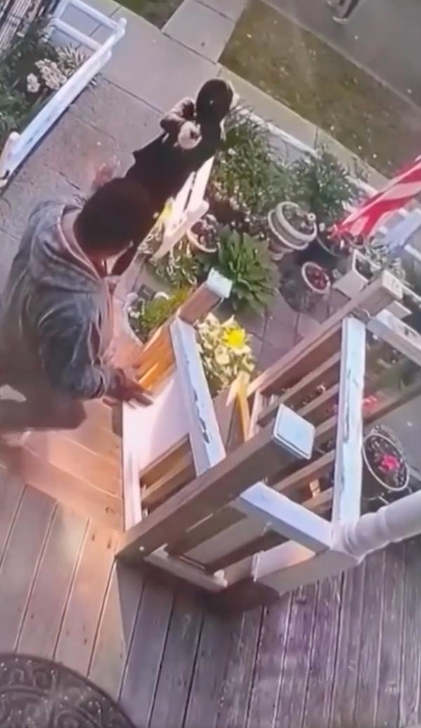 A chilling video captured the moment a Chicago resident was robbed at gunpoint by a group of people in masks.</p>

<p>　　