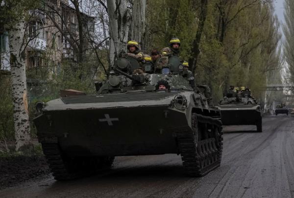 Ukrainain troops