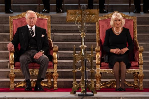 King Charles III and Camilla, Queen Consort.