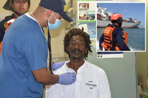 Elvis Francois was found in good health, but lost some weight. 