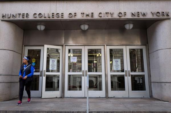 Hunter College says they are aware of the altercation involving the professor.