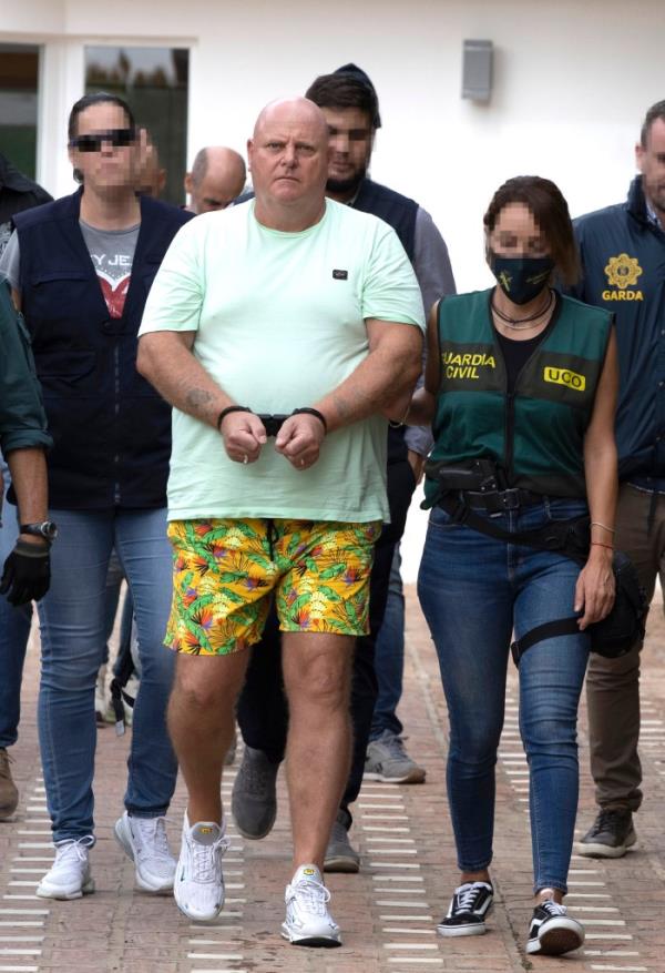 Arrest of Johnny Morrisey, Spain