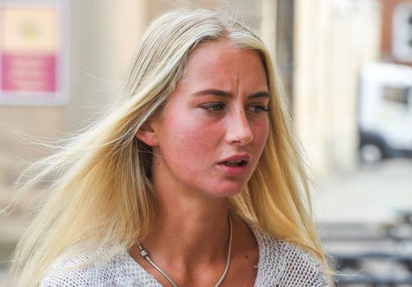 Pictured is Georgia Bilham from Tarporley, Cheshire.