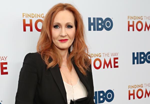 J.K Rowling on red carpet