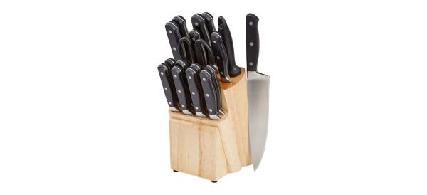 Best Amazon Basics 18-Piece Kitchen Knife Set