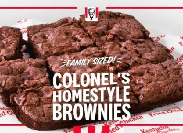 kfc co<em></em>lonel's homestyle brownies