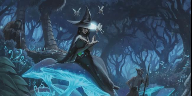 tashas cauldron of everything witch on mushroom