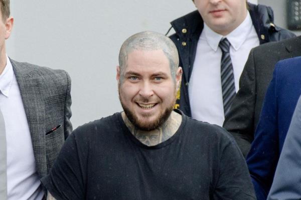 30-year-old Dylan Scannell of O’Rahilly Street in Cobh pictured at Midleton District Court in Co Cork charged in co<em></em>nnection with the murder of 33-year-old father of two Ian Baitson. Pic Cork Courts Limited