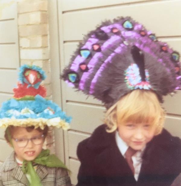 Paul and his brother Mark as kids