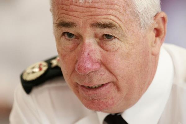 PSNI Chief Co<em></em>nstable Jon Boutcher speaking during a meeting of the Northern Ireland Policing Board in Belfast (Liam McBurney/PA)