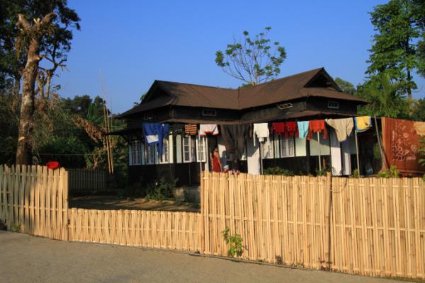 The Mawlynnong village in Meghalaya is known for being clean and serene. Photo: Tanmoy Kairy