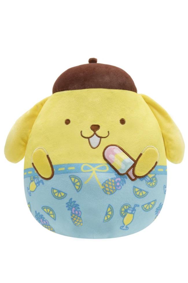 Pompompurin Beach Squishmallow