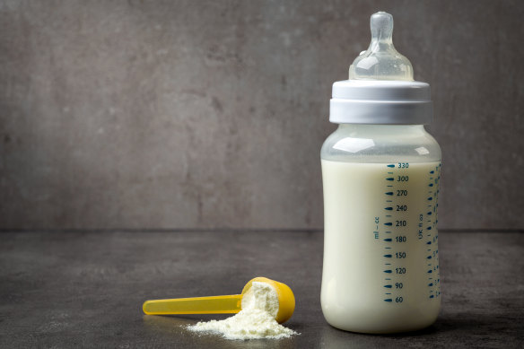 From a<em></em>bout $US2 billion in 1987, the infant formula market is now estimated at $US55 billion.