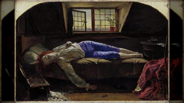 The Death of Chatterton by Henry Wallis