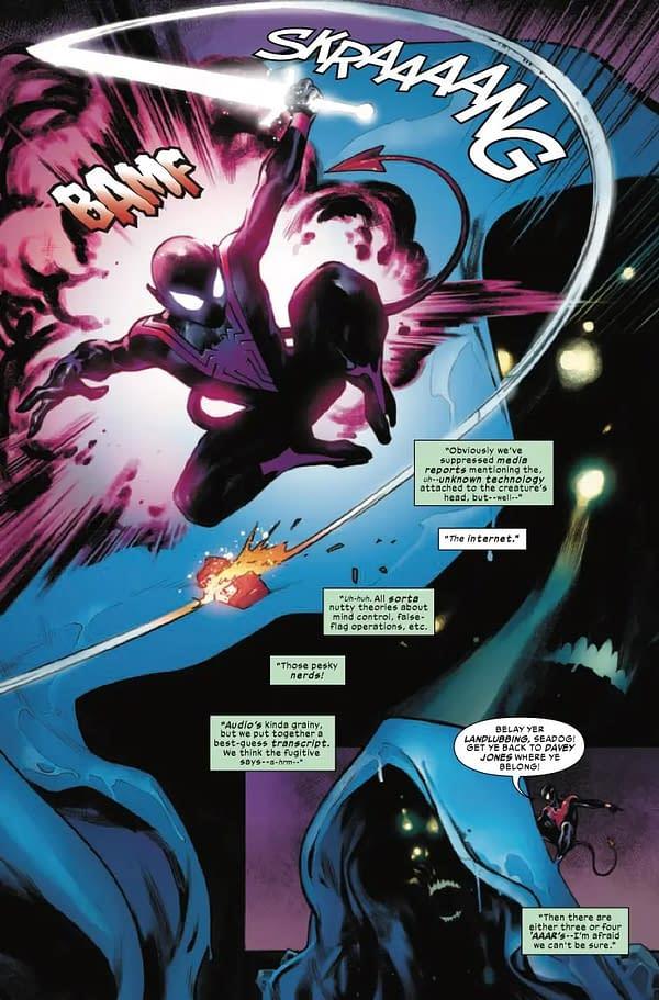 Interior preview page from UNCANNY SPIDER-MAN #3 TONY DANIEL COVER