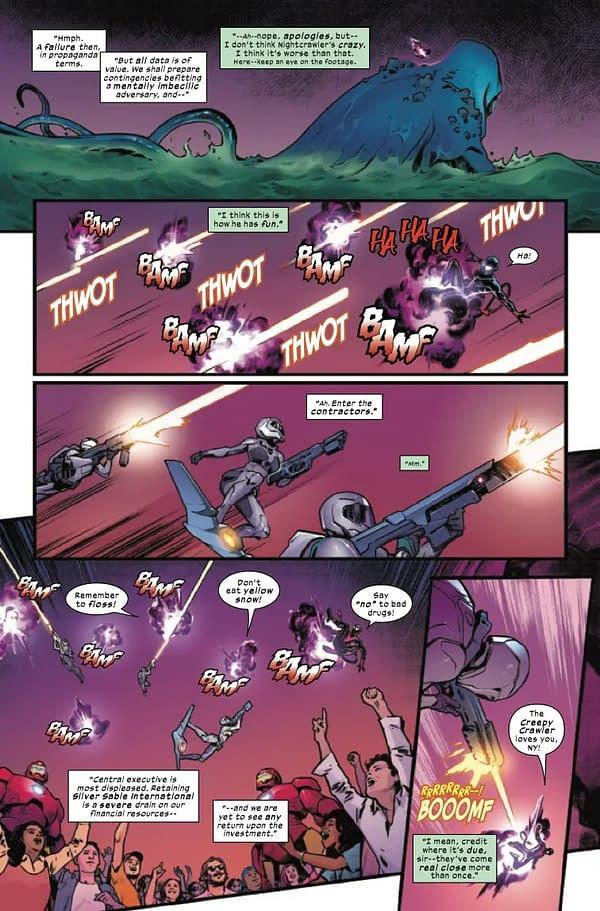 Interior preview page from UNCANNY SPIDER-MAN #3 TONY DANIEL COVER