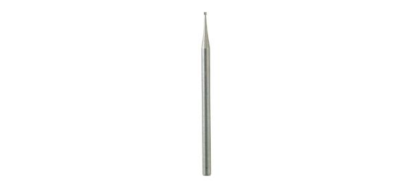 An extremely small engraving bit meant for precision details