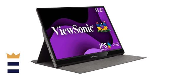 ViewSo<em></em>nic 15.6-Inch Portable Mo<em></em>nitor With Full HD 1080p Display