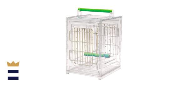 Featherland Paradise Perch 'n Go Polycarbo<em></em>nate Bird Carrier