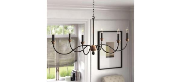 Light Dimmable Classic Traditio<em></em>nal Chandelier