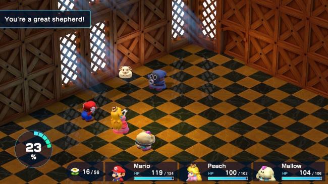 The Lamb's Lure hatching from the Mystery Egg in battle.