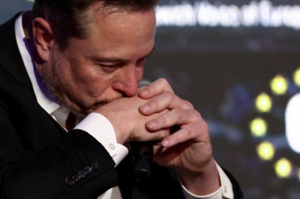 FILE PHOTO: Tesla CEO Elon Musk attends a co<em></em>nference organized by the European Jewish Association, in Krakow, Poland, January 22, 2024. REUTERS/Lukasz Glowala/File Photo