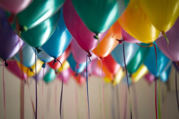 Colourful balloons 