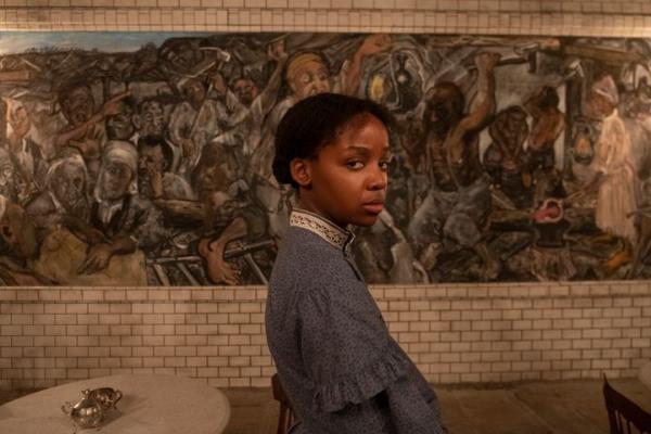Thuso Mbedu as Cora Randall in 