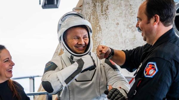 Türkiye’s first astro<em></em>naut returns to Earth