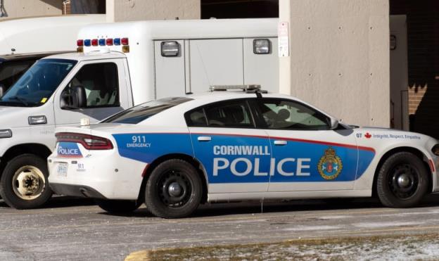 A police cruiser.