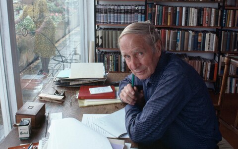 South African author and journalist Laurens van der Post, who the then Prince Charles is said to have turned to for spiritual guidance