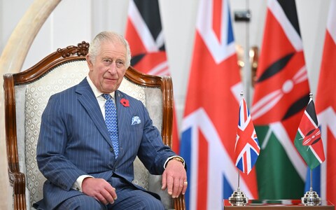 The des<em></em>cription of Mr Scobie's new book describes the King as an 'unpopular' leader of an 'institution in turmoil'