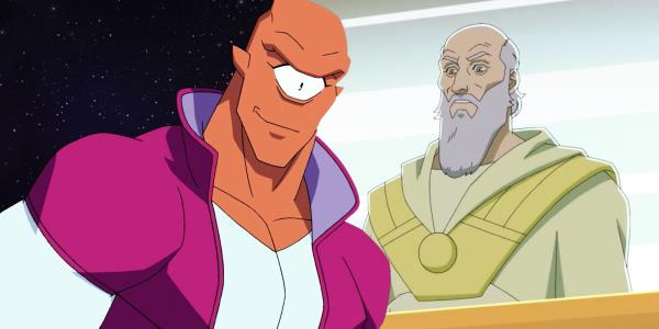 Allen the Alien and Thaedus in Invincible