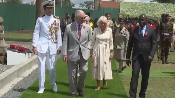 The King visits Commo<em></em>nwealth war graves in Kenya