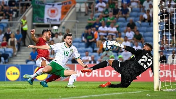 Mikey Johnston scoring against Gibraltar in October