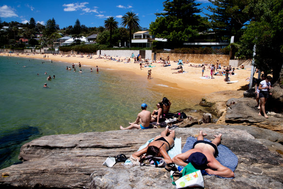 Hugely popular in summer, Camp Cove is under additio<em></em>nal pressure due to the closure of nearby Nielsen Park for maintenance.