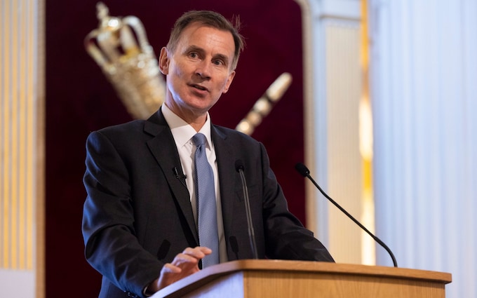 Chancellor Jeremy Hunt