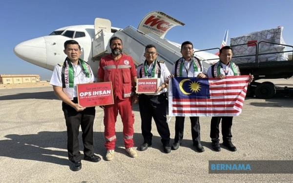 Wisma Putra: Second shipment of essential goods for Palestinians in Gaza departs Malaysia today