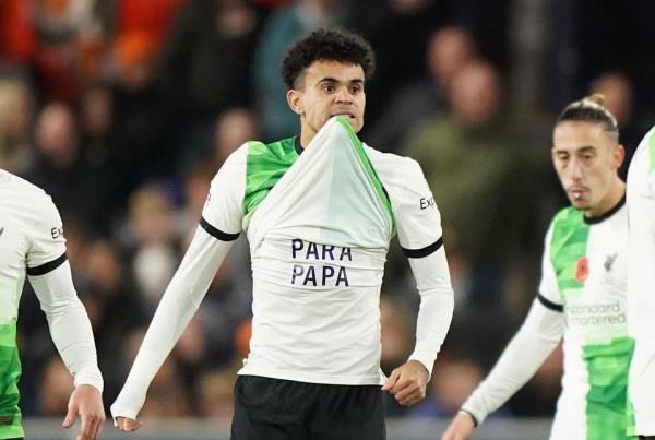 Liverpool winger Luis Diaz is to be joined by his parents for Christmas on Merseyside after their kidnapping ordeal this mo<em></em>nth (Zac Goodwin/PA)