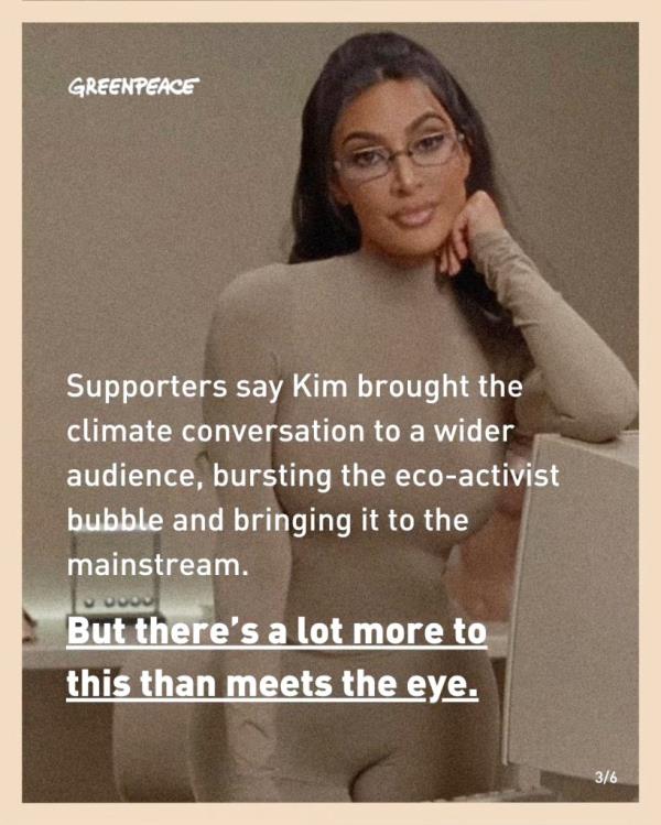 Kardashian joked a<em></em>bout melting glaciers in her 