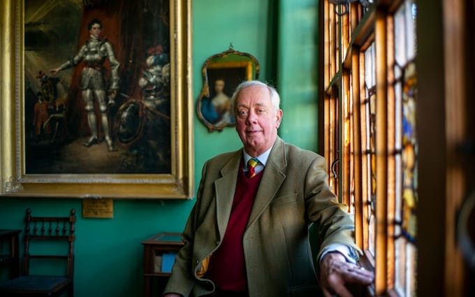Francis Dymoke held the prestigious role that has been passed down in his family since 1066