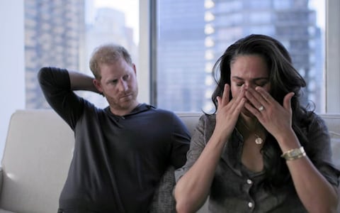 Dec 15 2022: A year ago, the emotio<em></em>nal fifth episode of the Sussexes' Netflix docu<em></em>mentary airs