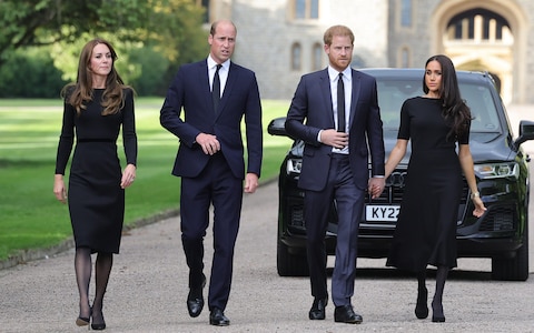 The pair's relatio<em></em>nship with the Royal family back in Britain is at an all-time low