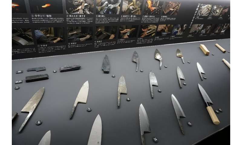 A knife is 'the soul of a chef', knife company owner Ryoyo Yamawaki told AFP