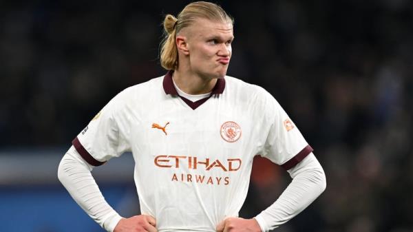 Haaland is struggling with a foot injury