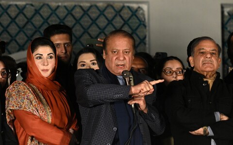 Nawaz Shariff's Pakistan Muslim League-Nawaz has been backed by the country's powerful military