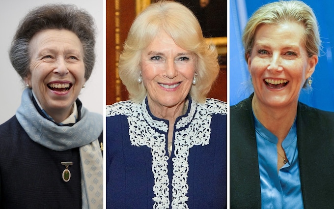 Princess Royal, the Queen and the Duchess of Edinburgh 