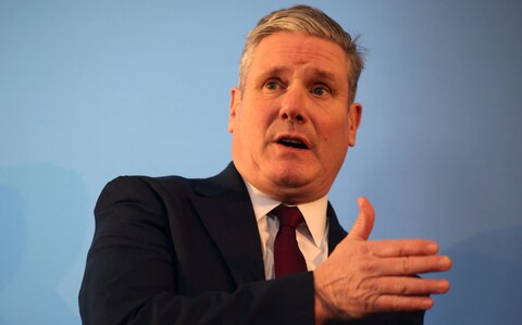 In his speech, Starmer said the Co<em></em>nservatives have undermined the ‘proud spirit of service in this country’